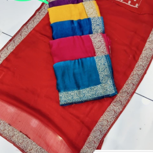 Toronto-2 Fendy Silk Designer Saree