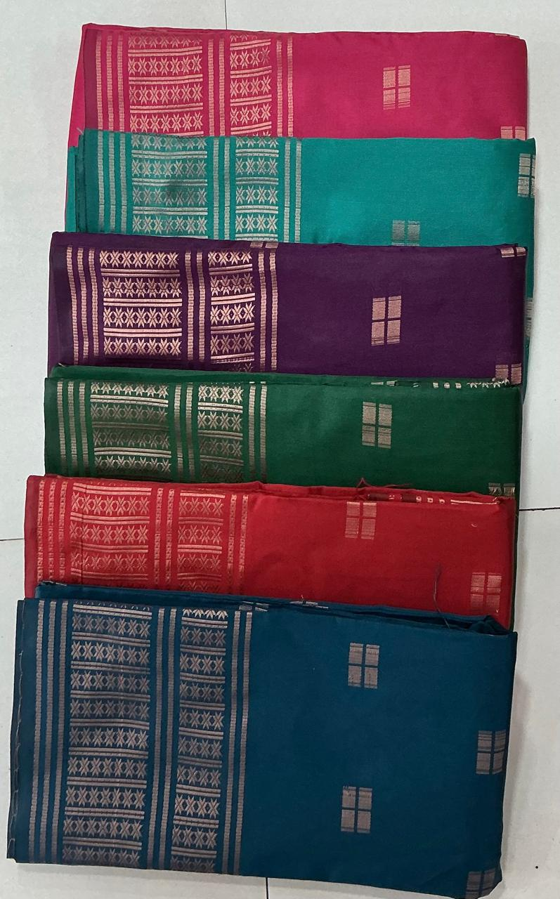 Traditional Soft Silk Saree with Designer Zari Border
